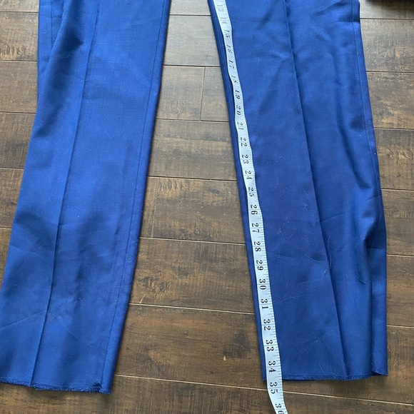 Jos. A. Bank Slim Wool Blue Suit - Picture 12 of 16